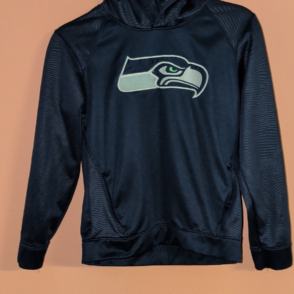 Seahawks Women's Hoodie Lady 12, Kids Seahawks Hoodie - Picture 5 of 6